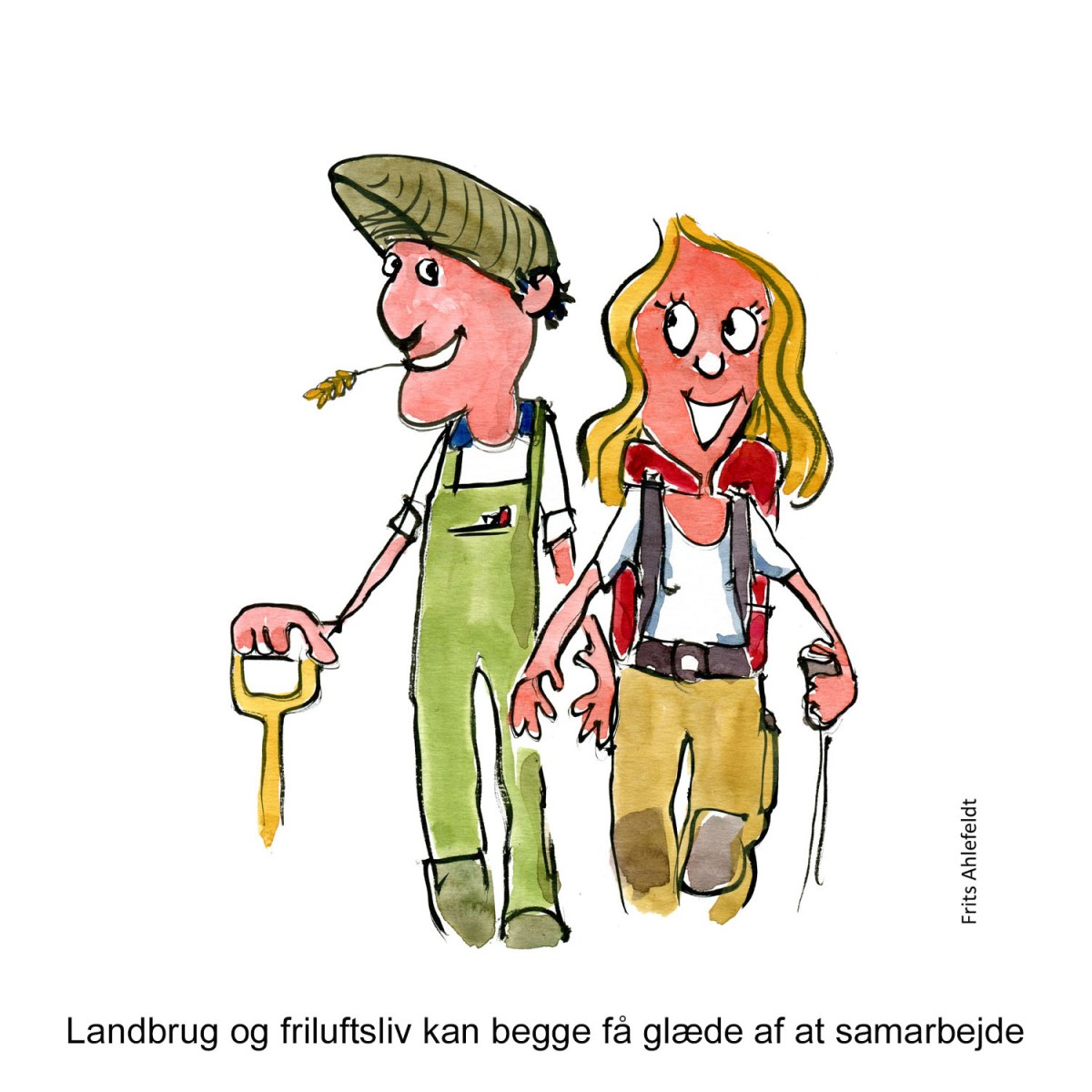 Landbrug og friluftsliv i&nbsp;samarbejde