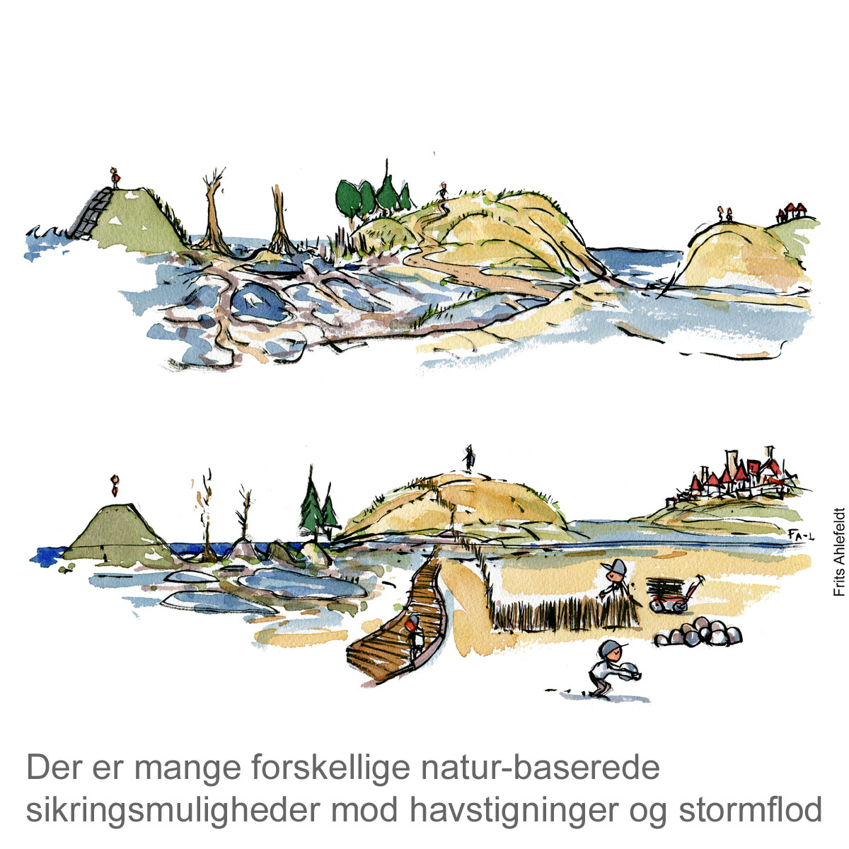 Di01557 Natur mod&nbsp;stormflod